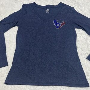 Mossimo | size medium | texans long sleeve